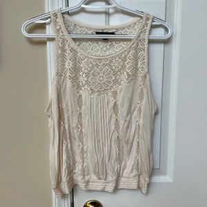 American Eagle Outfitters, size medium, cream color